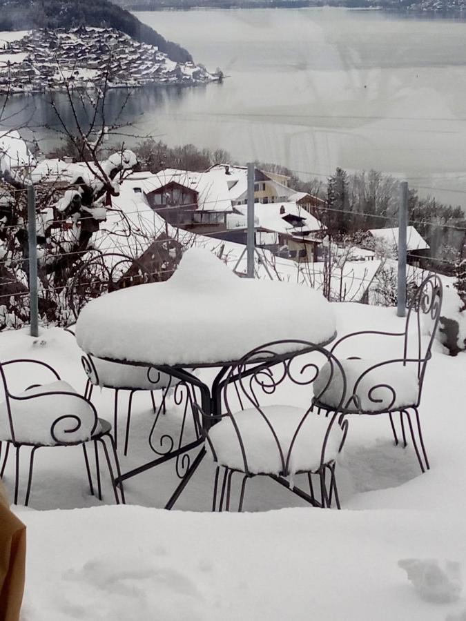 Moderne Unterkunft Mit Panoramablick Auf Thunersee Krattigen Eksteriør bilde